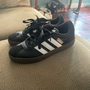 Adidas Black and White Casual Sneakers